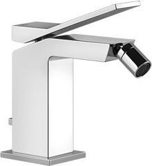 Produktbild Gessi Rettangolo K, Bidet-Einhebelmischer, mit Ablaufgarnitur 1 1/4, Ausladung 118 mm, 53007