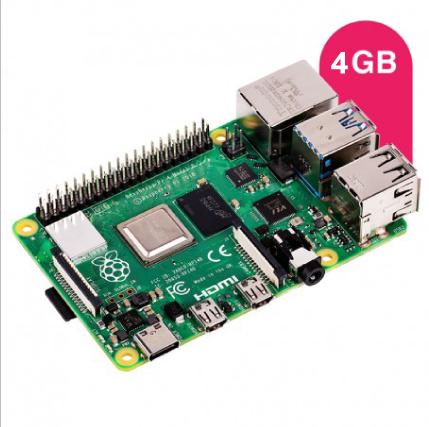 Produktbild Raspberry Pi 4 4GB Model B