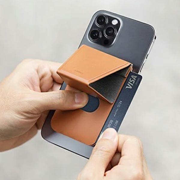Produktbild Uniq Lyft magnetyczny stojak na telefon snap-on stand and card holder różowy/pink
