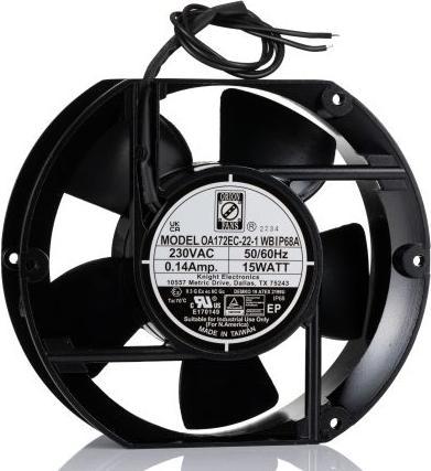 Immagine prodotto Rs Pro Ventilatore assiale, 230 ± 10% V, funzionamento in CA, 220 ±