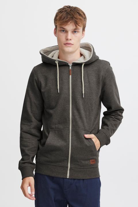 Image du produit Blend Hulker Teddy Veste En Sweat Avec Peau De Mouton Zippé Sweat-Shirt Pour Homme À CapucheDoublure (S)