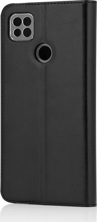 Actual product image Wave BookCase -suojakotelo, Xiaomi Redmi 9C, musta (Xiaomi Redmi 9C)