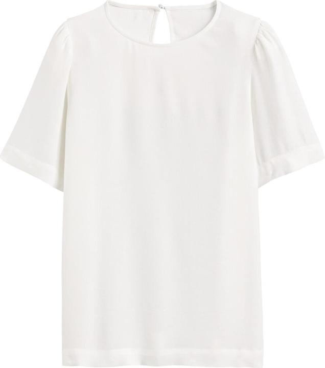 Actual product image La Redoute Collections Blouse with round neckline (40)