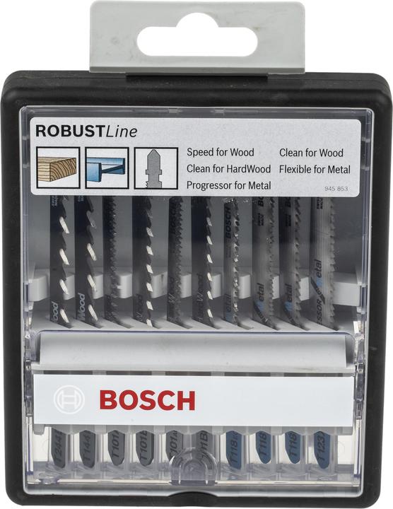 Actual product image Bosch Professional Zubehör Jigsaw blade set Robust Line