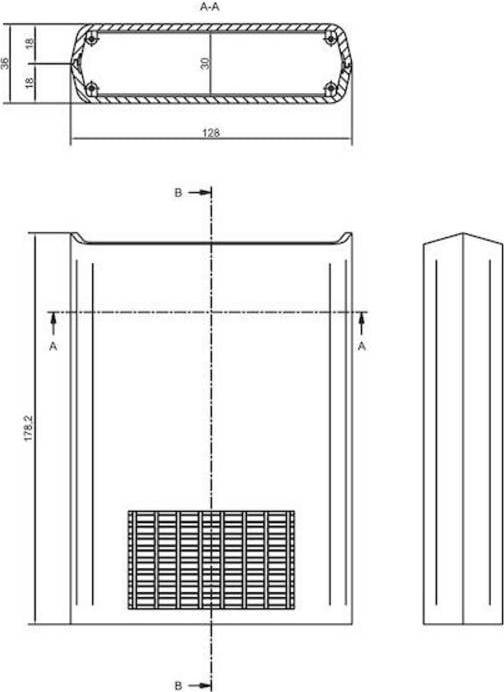 Immagine prodotto Teko KL 11,5 Custodia per elettronica ABS grigio chiaro 1 pz. (Case)