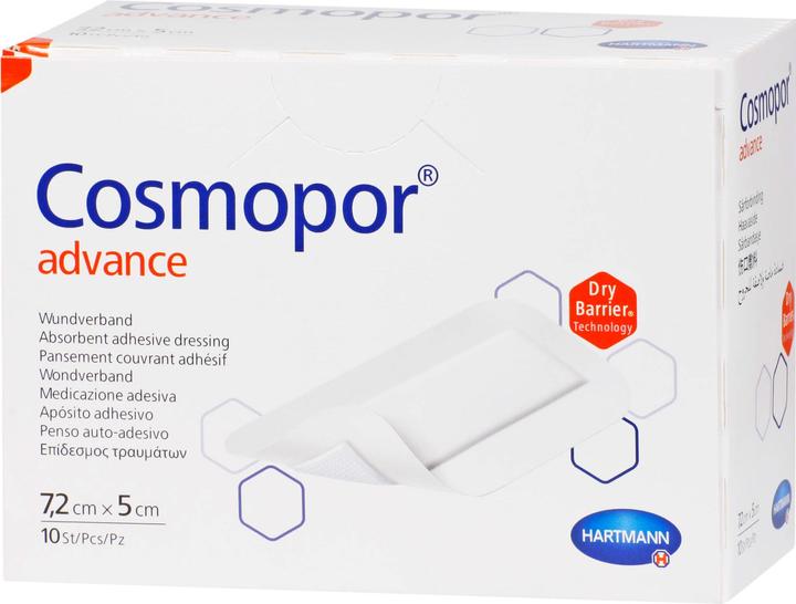 Actual product image Hartmann Cosmopor® advance 7.20 cm x 5 cm (10 x)