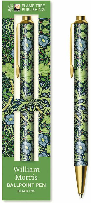 Actual product image William Morris: Seaweed Boxed Decorative Ballpoint Pen (1 x)