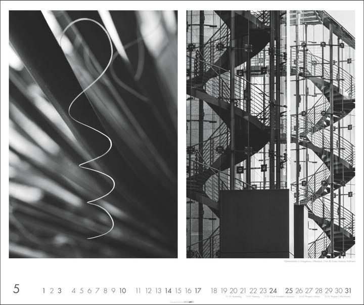 Produktbild Natur : Architektur Kalender 2026 (55 x 46 cm, Deutsch)
