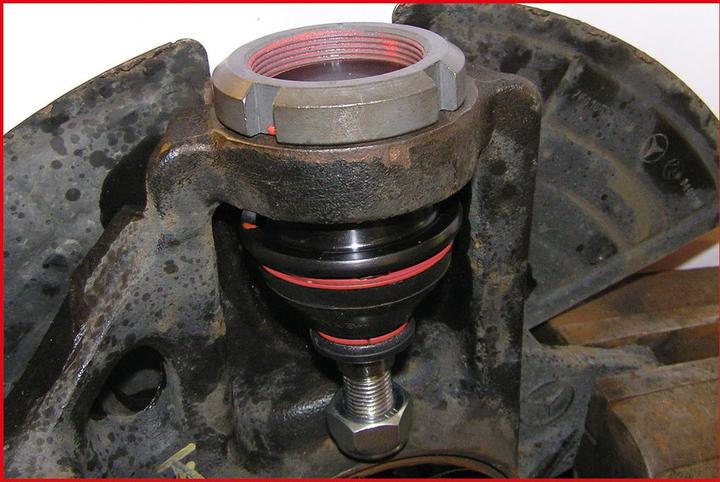 Actual product image KS Tools Ball joint pin wrench for Mercedes M-class