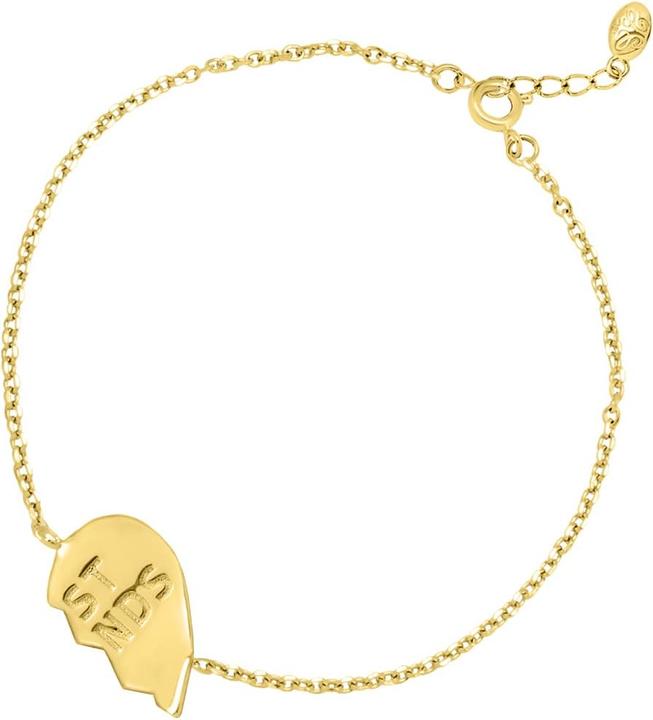Actual product image Candy Best Friends bracelets, 925 sterling silver, gold-plated (18k gold-plated, 925 Sterling silver, 925 sterling silver)