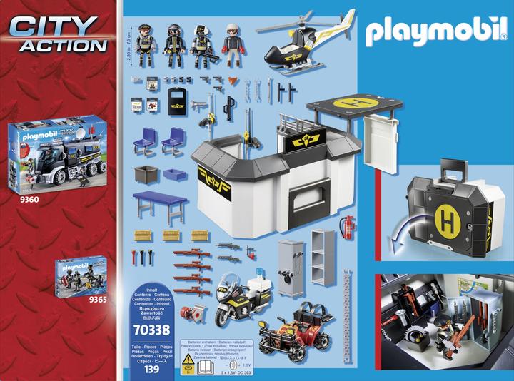 Actual product image Playmobil Sec headquarters (70338, Playmobil City Action)