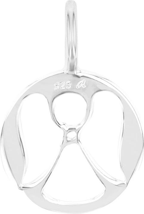 Produktbild Amor Anhänger für Damen, 925 Sterling Silber, Zirkonia synth. | Engel (Silber 925)