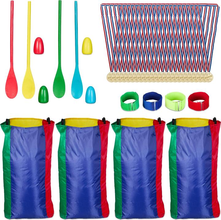 Produktbild Relaxdays 40-tlg. Outdoorspiele-Set