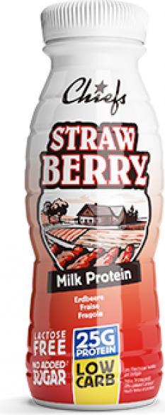 Produktbild Chiefs Milk Protein (Erdbeere, 8 x)