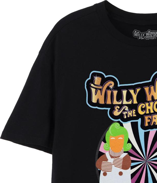 Immagine prodotto Willy Wonka & the Chocolate Factory Maglietta Maniche Corte Uomo (L)