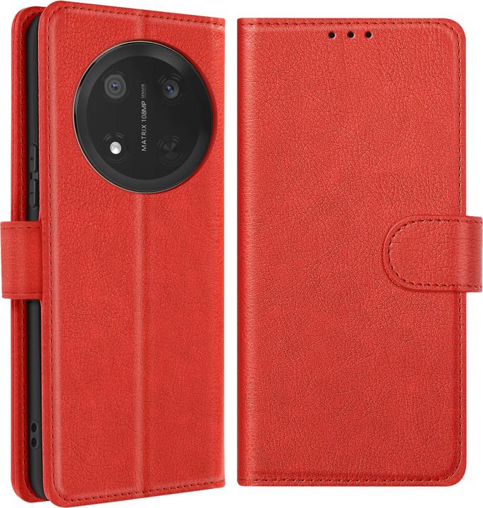 Produktbild Avizar Hülle für Honor Magic 7 Lite Klapphülle Geldbörse und Video-Ständer (Honor Magic7 Lite)