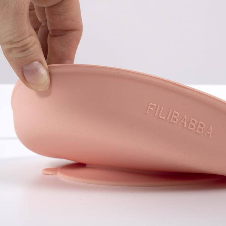 Image du produit Filibabba Assiettes en silicone pack de 2 - Peach
