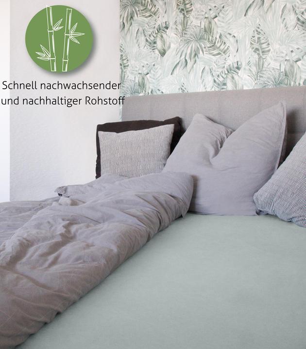 Actual product image Aspero Bamboo fitted sheet Macau (140-160 x 200 cm)