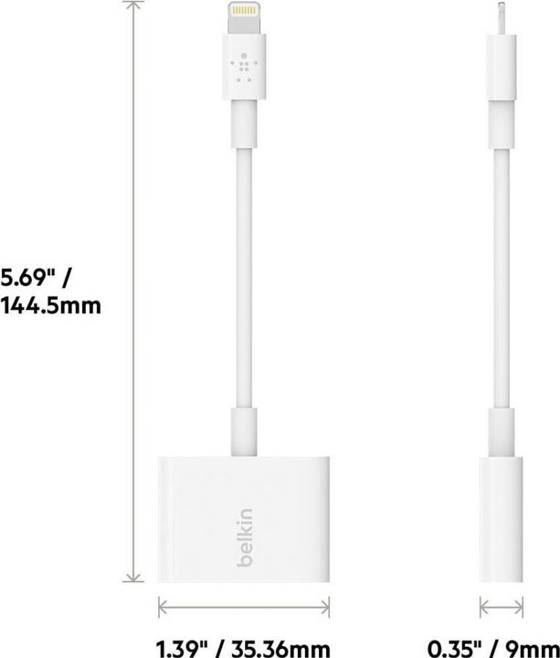 Actual product image Belkin RockStar (Lightning, 3.5mm jack)