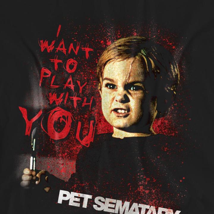 Image du produit Pet Sematary - T-shirt WANT TO PLAY - Adulte (XL)