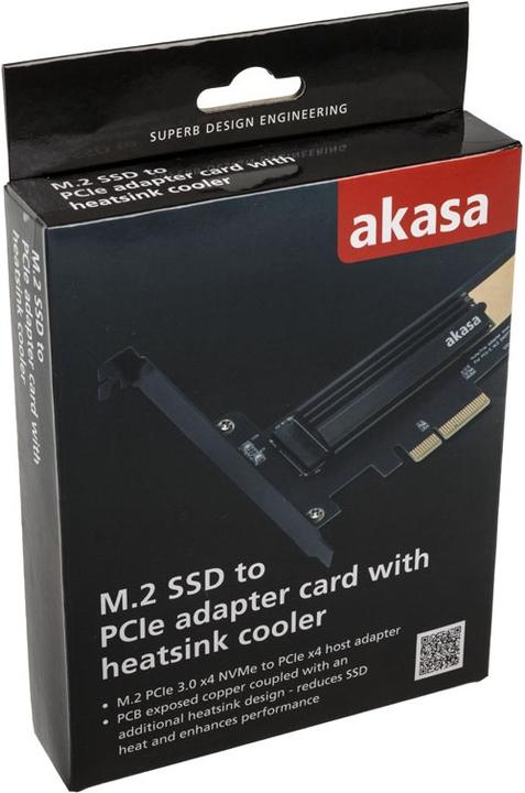 Produktbild Akasa M.2 X4 PCI-E 3.0 Adapter Karte