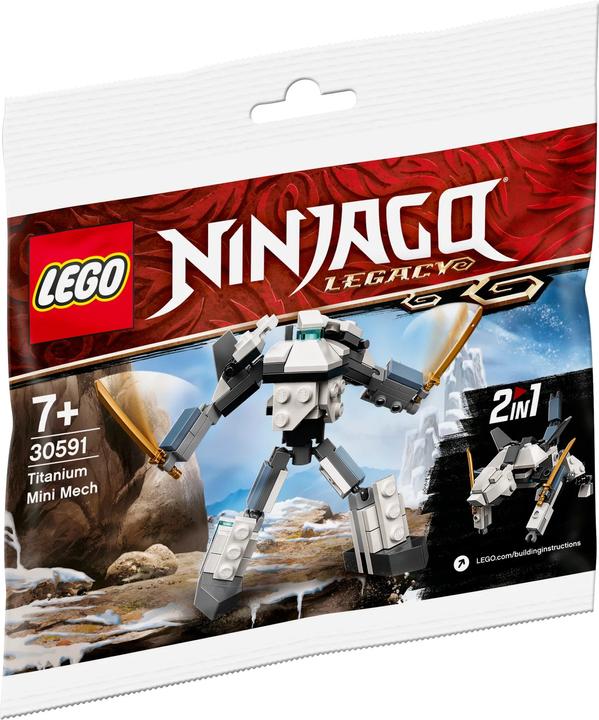 Image du produit LEGO Ninjago - Mini-mech en titane (30591, LEGO Ninjago)