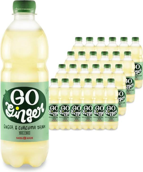 Image du produit GoGinger Jus de gingembre bio 24x50cl (24 x 50 cl)