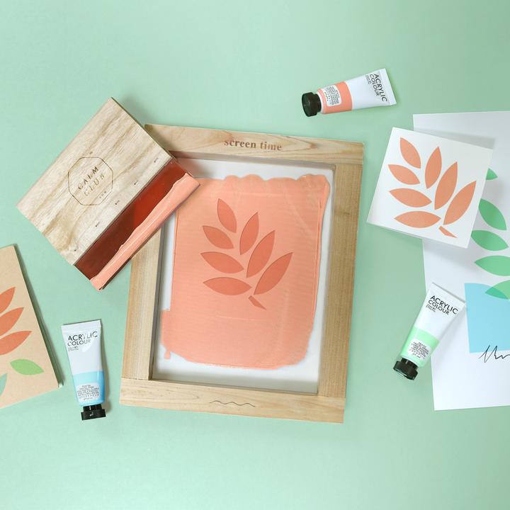Produktbild Luckies Papier-Siebdruck-Set