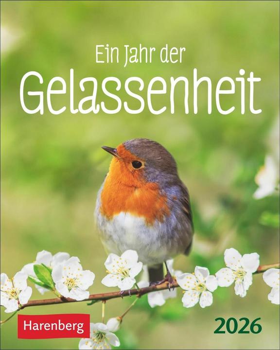 Produktbild Harenberg Ein Jahr der Gelassenheit Mini-Geschenkkalender 2026 (Harter Einband, Deutsch)