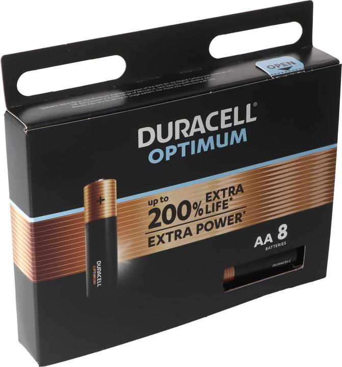 Produktbild Duracell Optimum (8 Stk., AA)