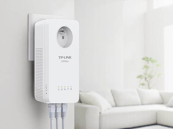 Actual product image TP-Link TL-WPA8635P KIT- AV1300 - Powerline adapter - Belgian stopcontact - 2-pack ) (1200 Mbit/s)