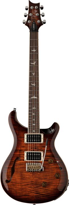 Actual product image PRS SE Custom 24 Semi-Hollow Piezo (Electric guitar, Maple, Flame Maple, mahogany)