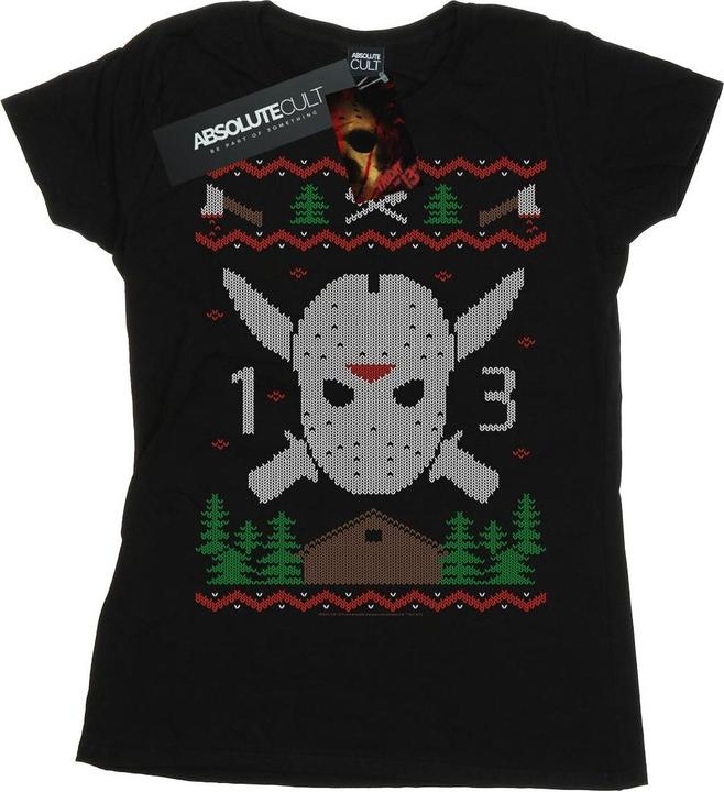 Image du produit Absolute Cult - T-shirt CHRISTMAS FAIR ISLE - Femme (XL)