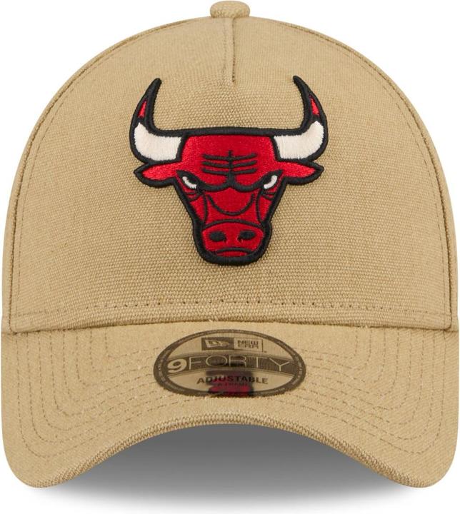 Actual product image New Era A-Frame Trucker Canvas Cap - Chicago Bulls beige (One size)