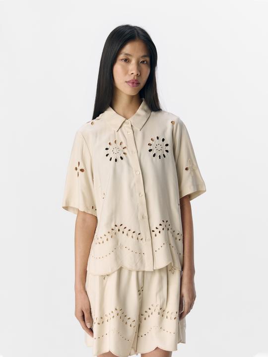 Produktbild Object Broderie Anglaise Hemd (44)