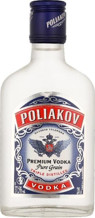 Image du produit Poliakov Vodka 37,5% vol. 0,2l