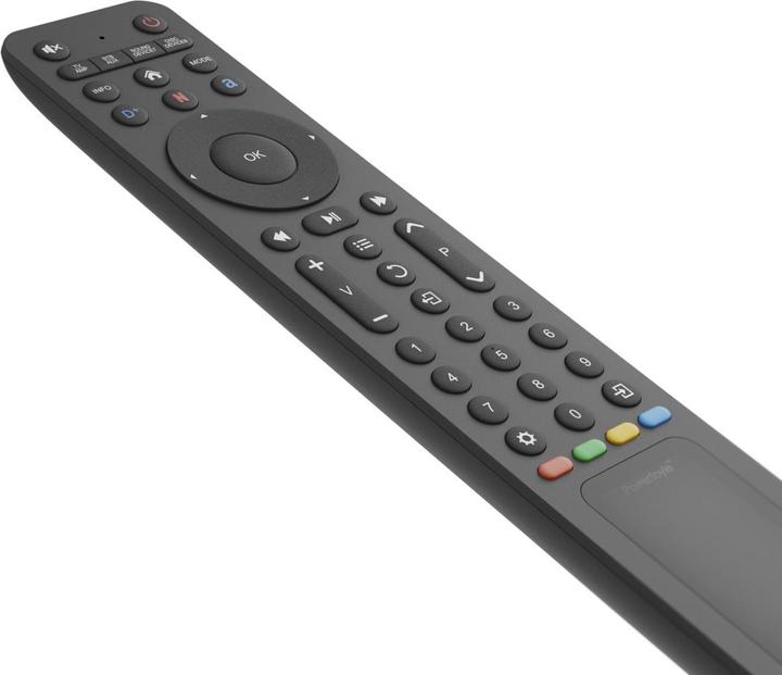 Actual product image Hama Universal-Fernbedienung TV, IR, Solar, für 8 Geräte, lernfähig, App-Tasten (Universal remote control, Infrared)