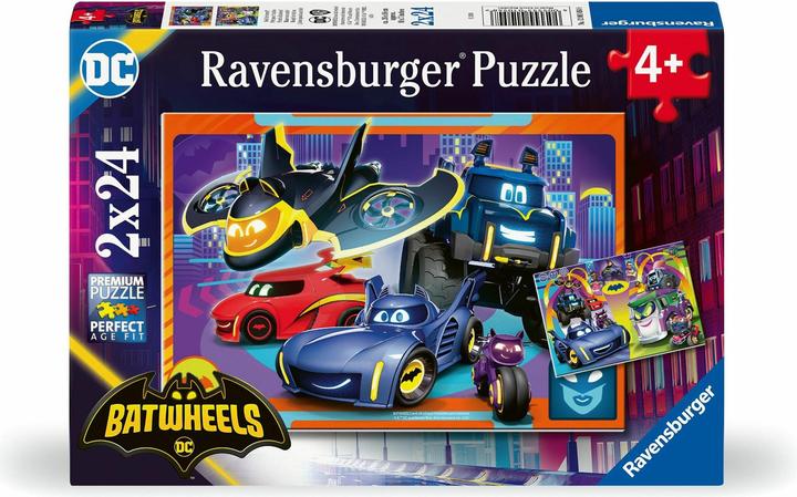Image du produit Ravensburger Puzzle Batwheels 2x24p (48 pièces)