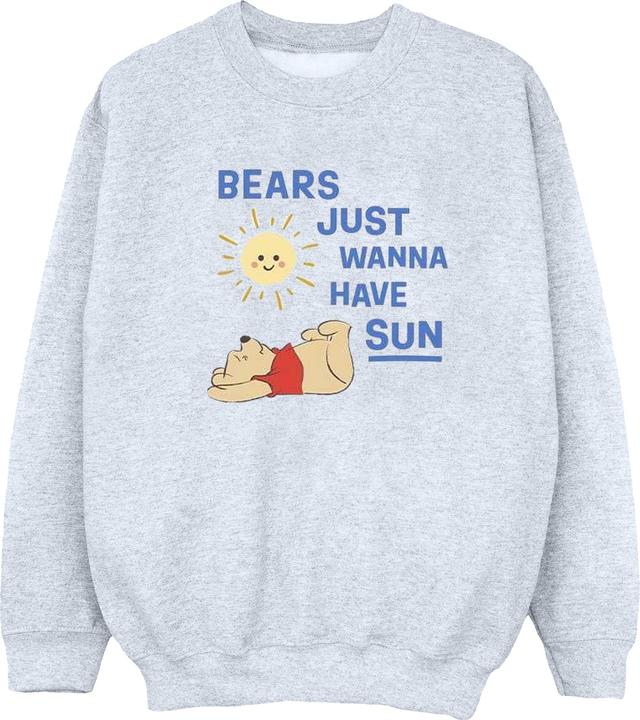 Image du produit Disney - Sweat WINNIE THE POOH BEARS JUST WANNA HAVE SUN - Femme (M)
