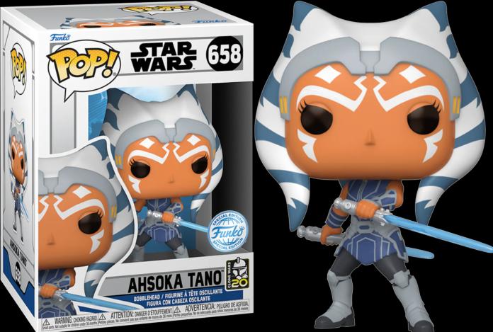 Image du produit Funko Pop! Disney Star Wars : Clone Wars - Ahsoka Tano (Special Edition) #658 Figurine Bobble-Head Vinyl