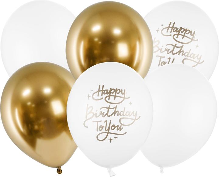 Actual product image Partydeco Balloon Bouquet Happy Birthday To You