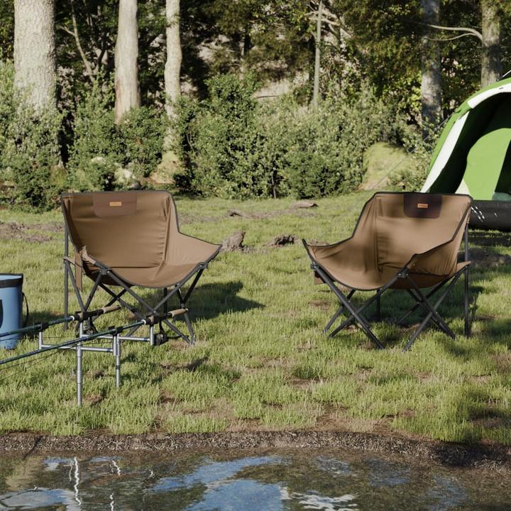 Image du produit VidaXL Chaises de camping 2 pcs. avec sac Pliable