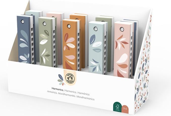 Image du produit Speedy Monkey Display Mundharmonika ass