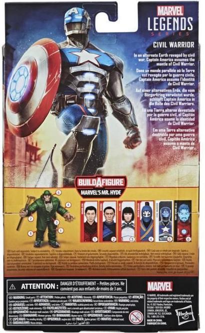 Produktbild Hasbro Contest of Champions: Civil Warrior - Build A Mr. Hyde