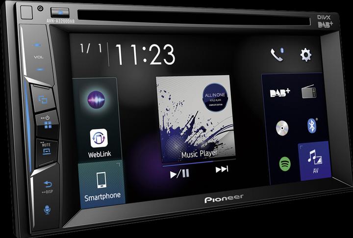 Produktbild Pioneer AVH-A3200DAB Autoradio (Android Auto, Apple Carplay)