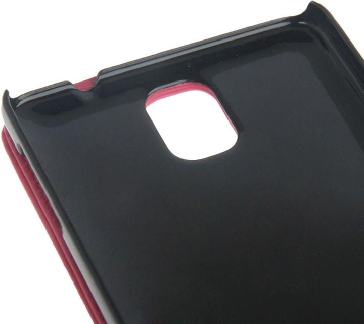Produktbild König Design Handyhülle Flip mit Kreditkartenschlitz für Samsung Galaxy Note 3 N9000 pink (Samsung Galaxy Note 3)