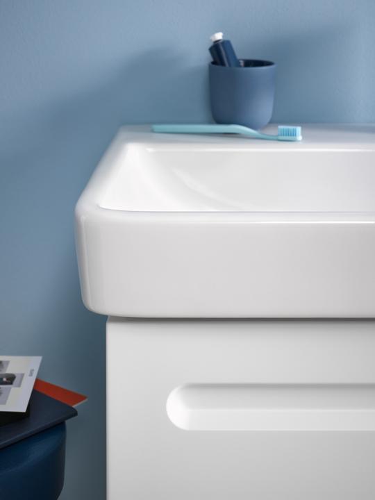 Produktbild Duravit Waschtischunterbau No 1 1 Auszug, 590x426mm weiss matt