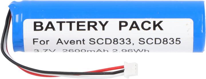 Immagine prodotto AccuCell Akku passend für Philips Avent SCD833, SCD835, Li-ion, 3,7V, 2600mAh, 9,6Wh