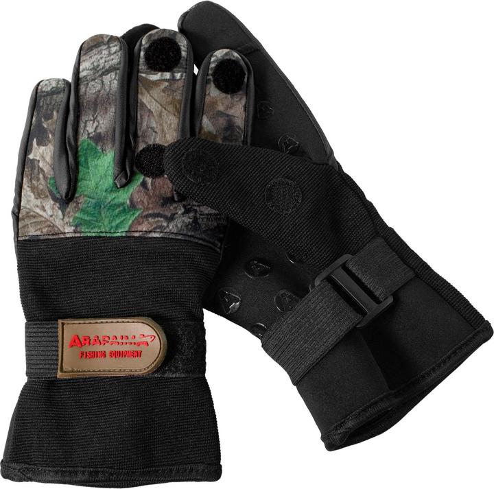 Actual product image Arapaima Fishing Equipment Neoprene Gloves (M)