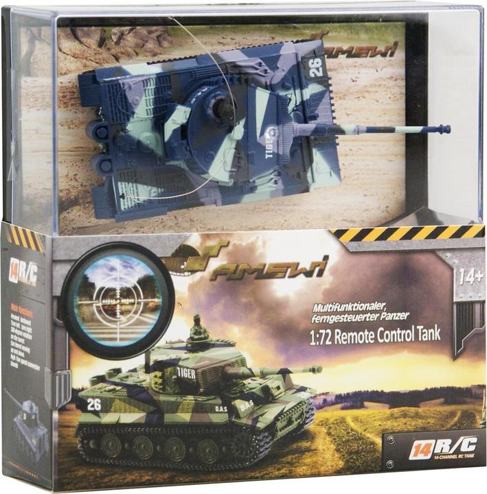 Image du produit Amewi Tank Tiger 1 - Mini M 1:72